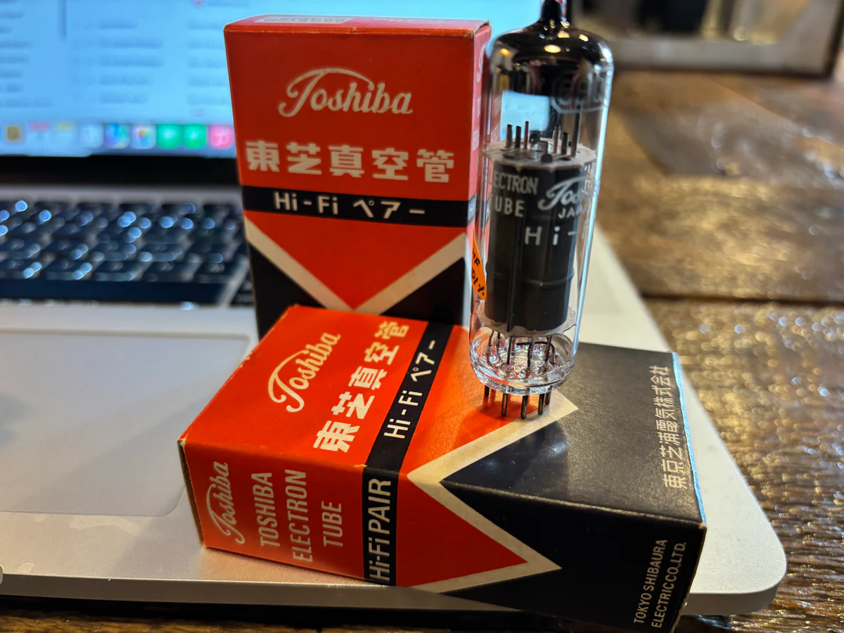 Matched NOS Quad of Toshiba, EL84/6BQ5 Power Tubes... Sublime!