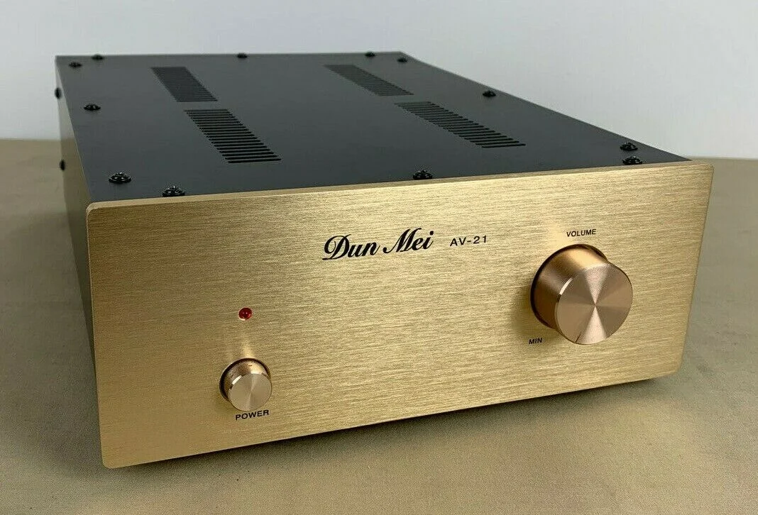 Dun Mei AV-21 TUBE BUFFER HYBRID STEREO AMPLIFIER Voltage 110v