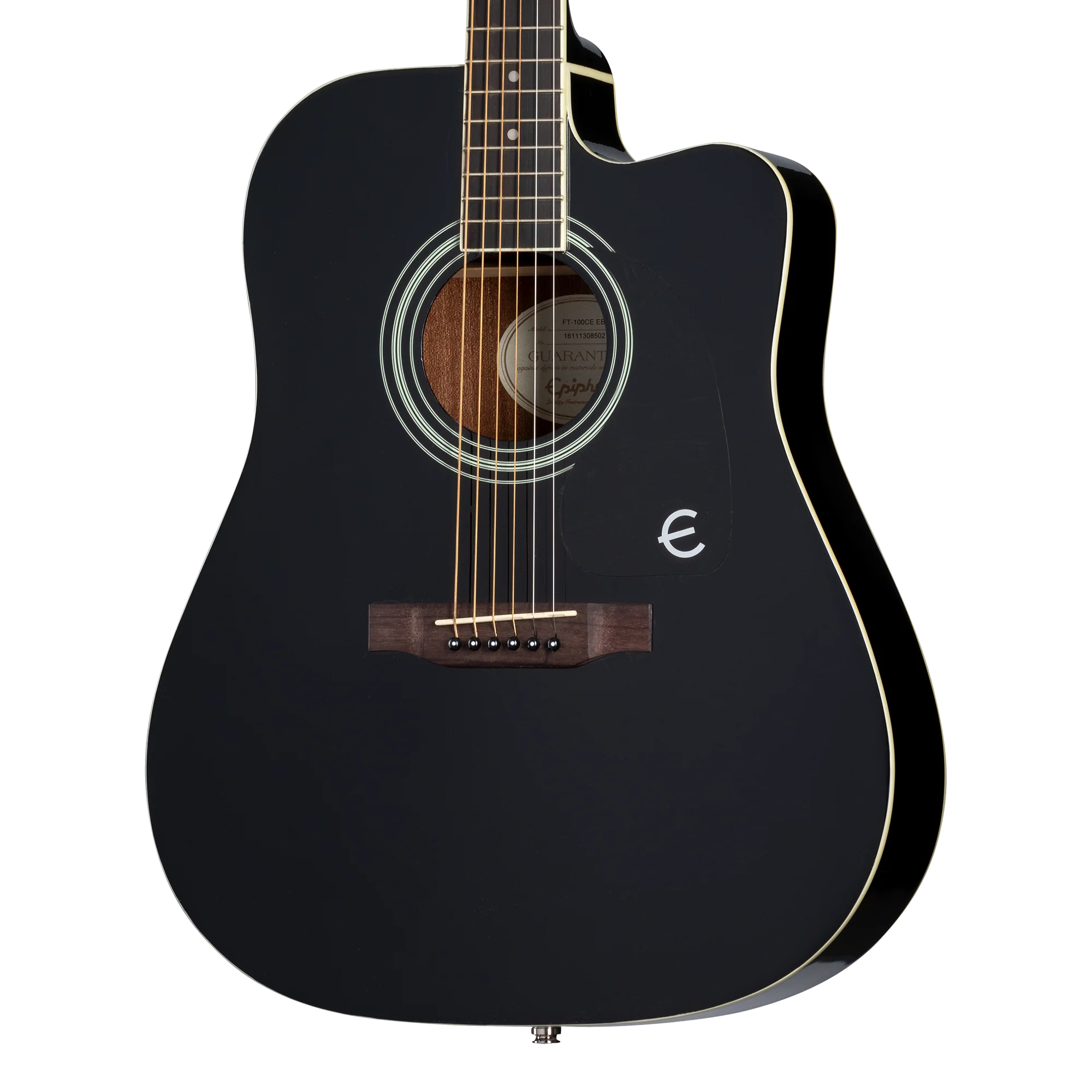 Epiphone FT-100CE, Ebony
