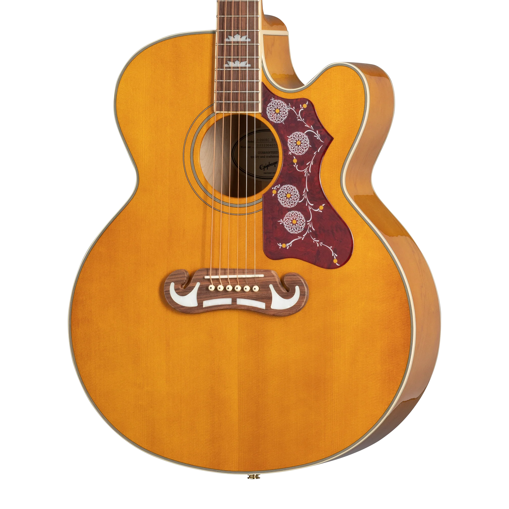 Epiphone J-200 EC Studio, Vintage Natural