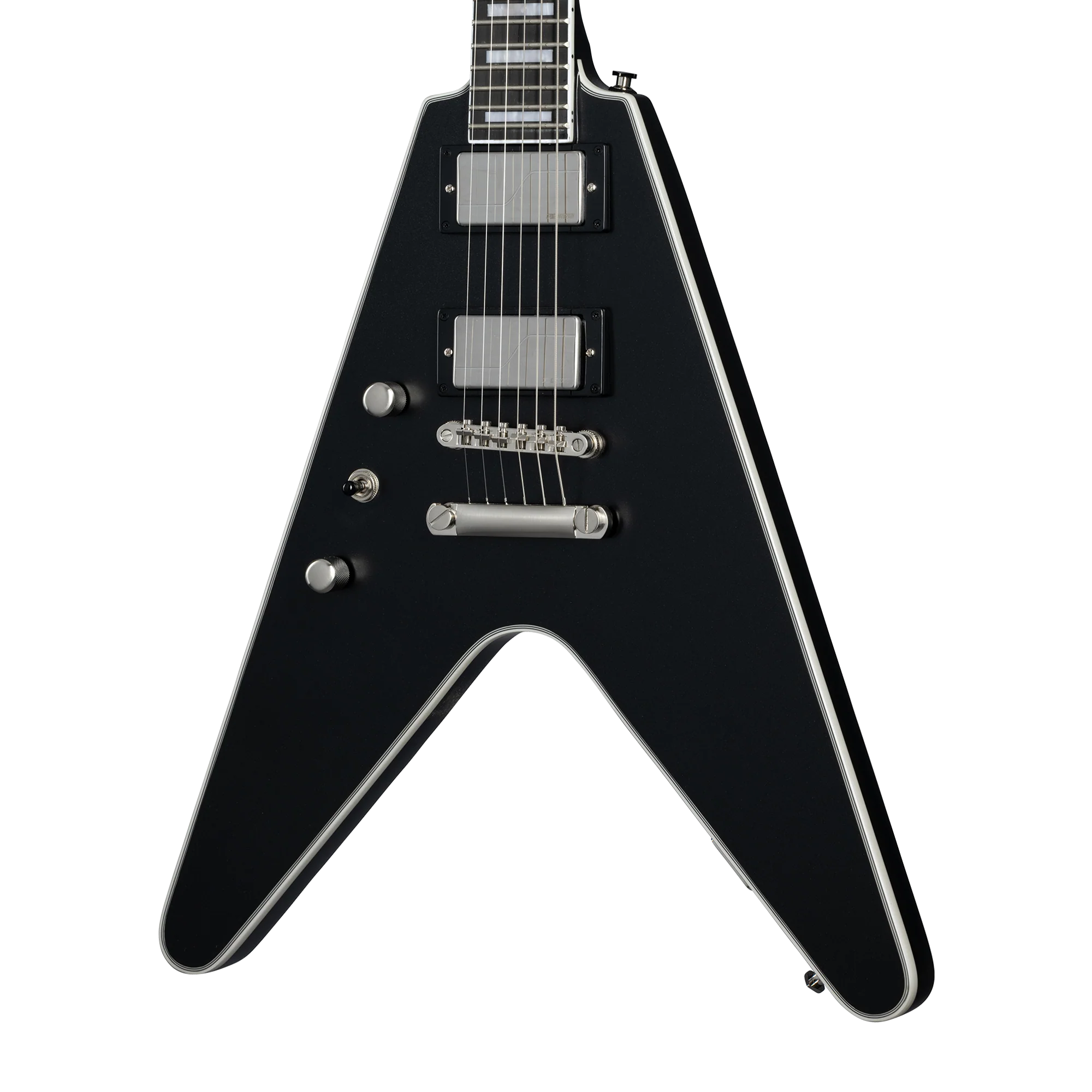 Epiphone Flying V Prophecy, Left-Handed, Aged Jet Black Metallic