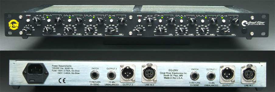 EQ-2NV.webp Great River Electronics EQ-2NV Two-Channel Equalizer