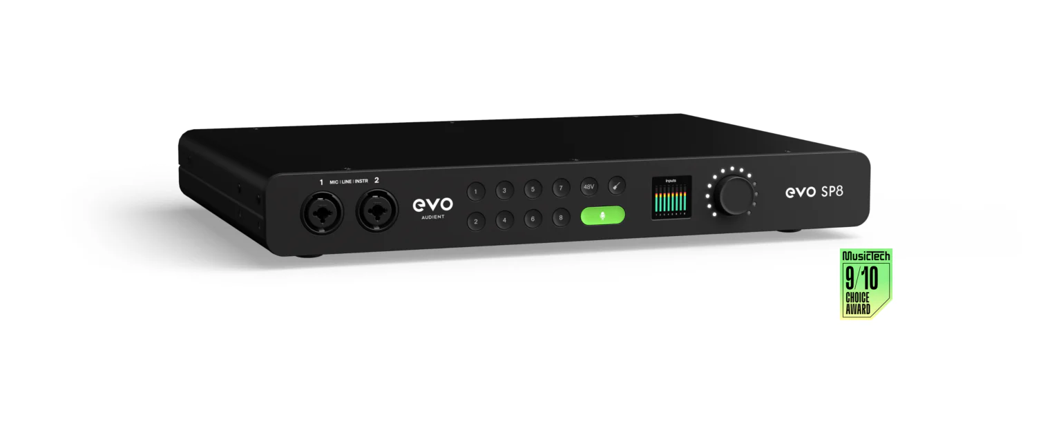 Audient EVO SP8 - 8 Channel Smart Preamp with AD/DA