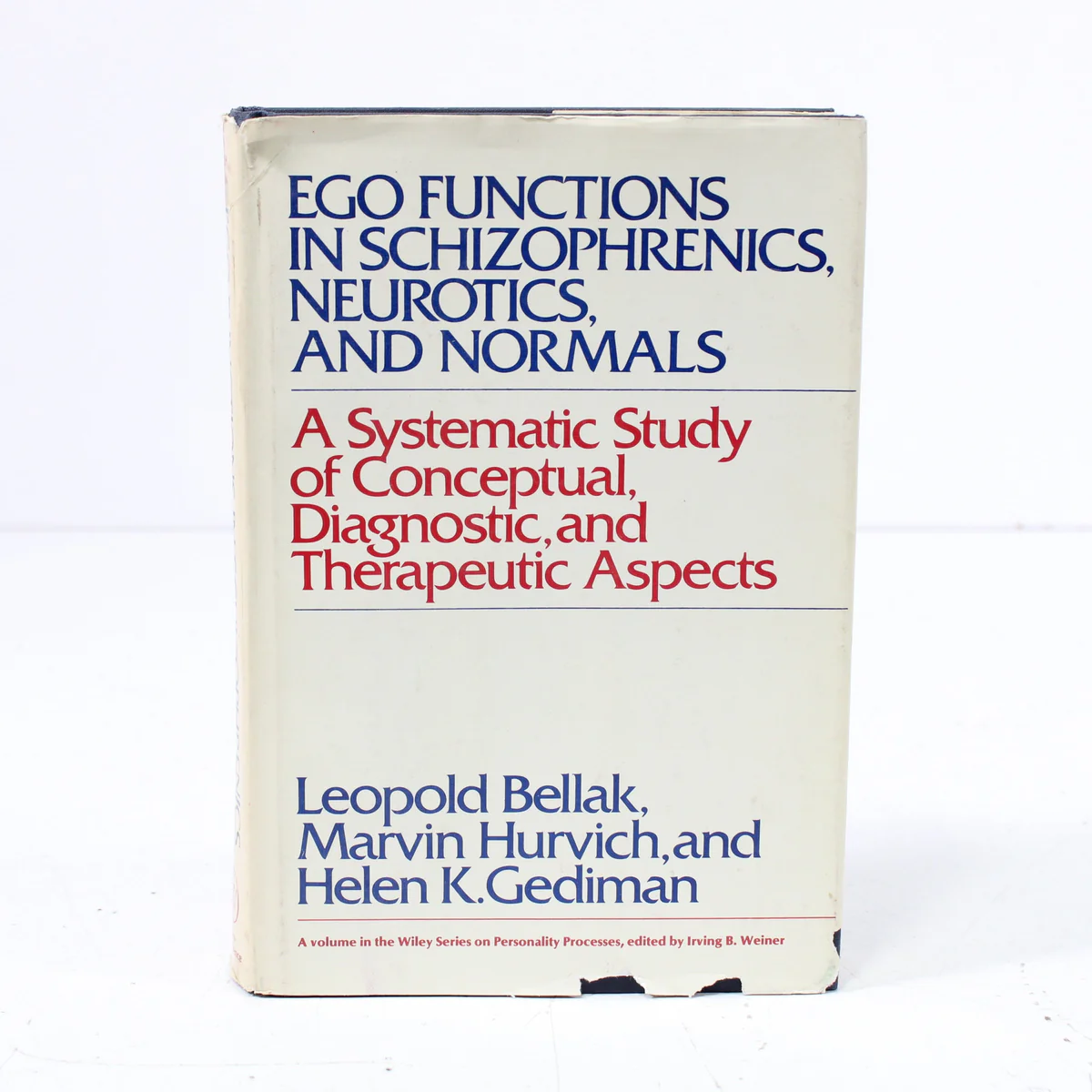 Ego-Functions-in-Schizophrenics-Neurotics-and-Normals-by-Bellak-Hurvich-and-Gediman-Hardcover-Book-1973-Books_1200x1200.webp Ego Functions in Schizophrenics, Neurotics, and Normals by Bellak, Hurvich, and Gediman Hardcover Book (1973)
