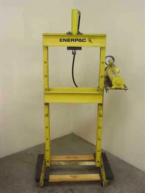 Enerpac IPH-12xxH Frame Press w/ RC-1010 and P-80 Units