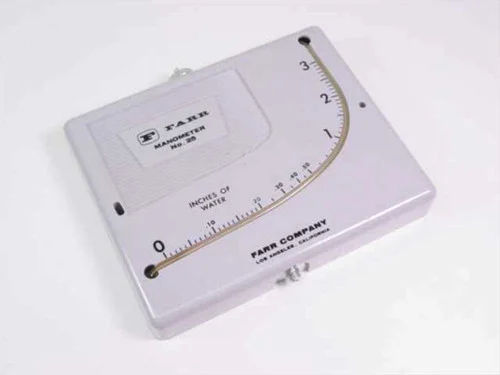 Farr Company 25Manometer