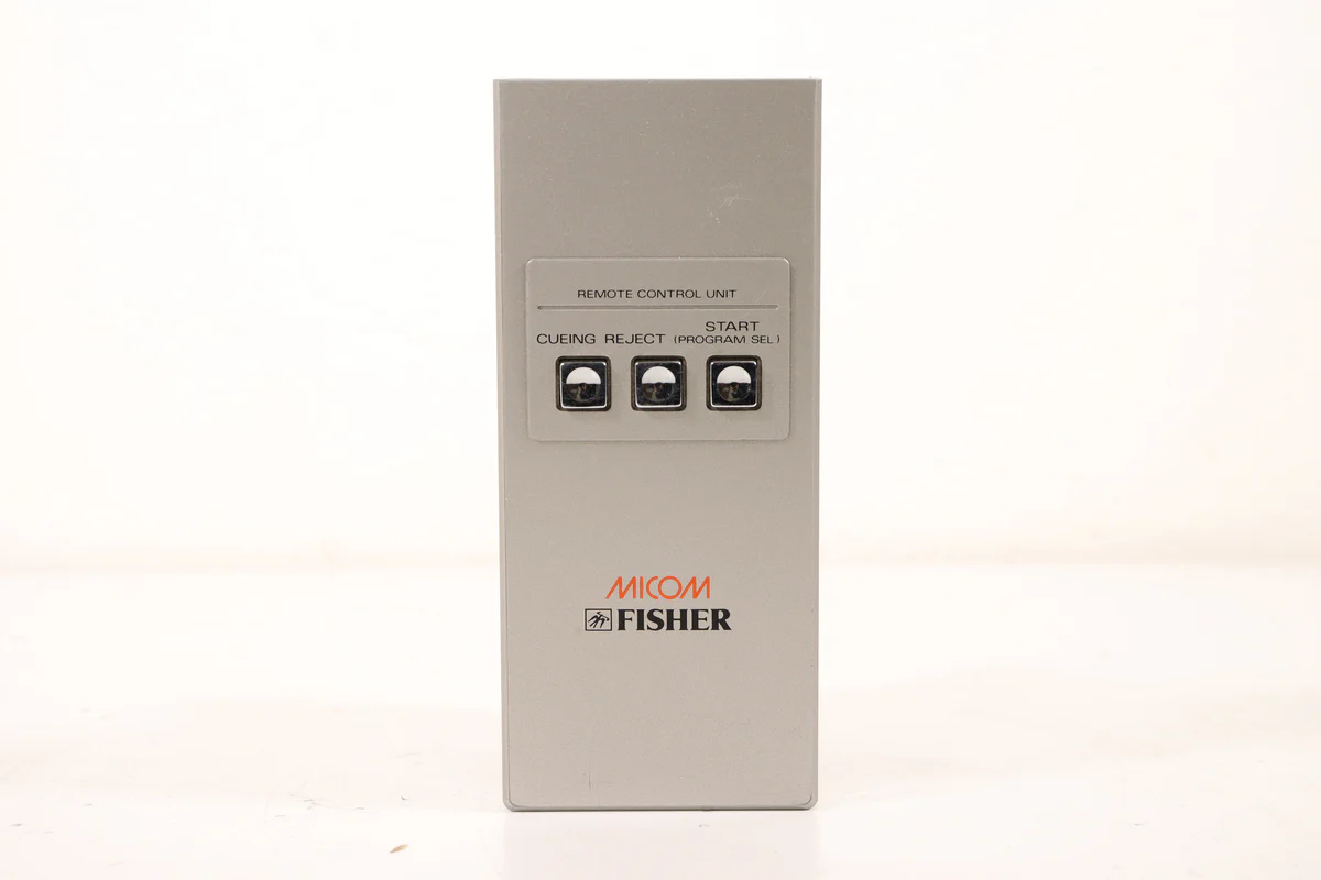 Fisher MICOM MT-6360 Remote for TP-L100D Record Player