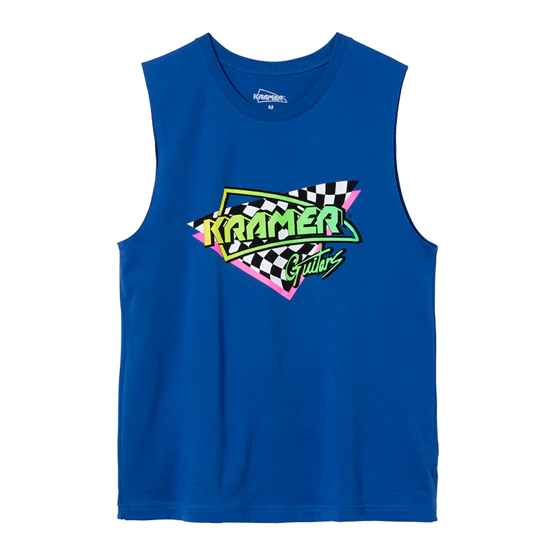 GA-KCCT_GA-KCCTMD_front.webp Kramer Checkered Flag Cutoff Tee