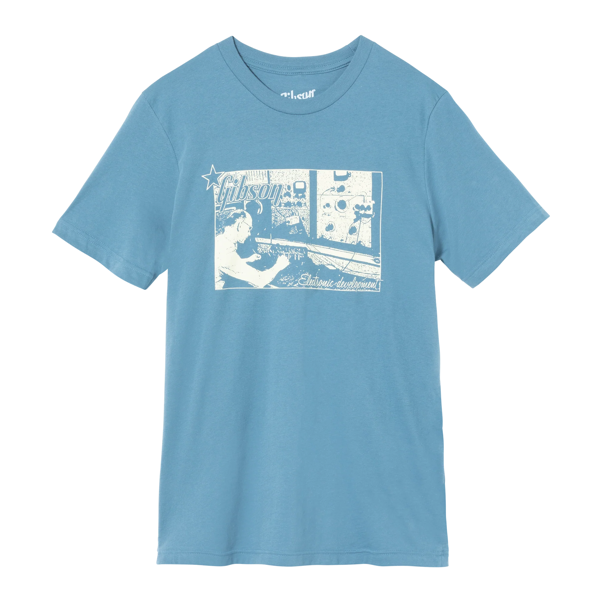 GA-TEE-ELEC-BLU-xx_30136807-2a47-49f0-aca7-31c4b7a44345.webp Gibson Electronic Development Tee