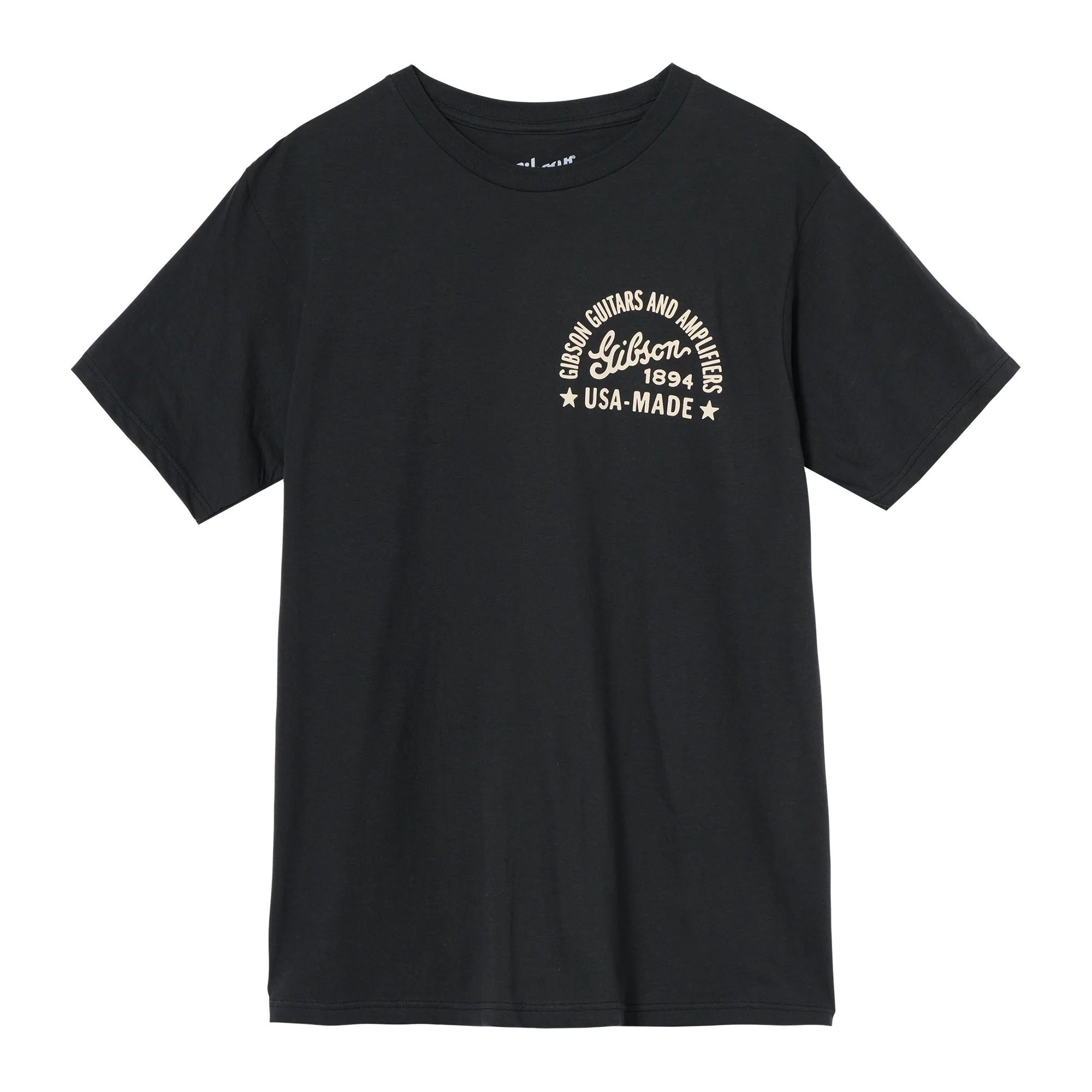 GA-TEE-USMD-DGRY-xx_front.webp Gibson USA-Made Tee