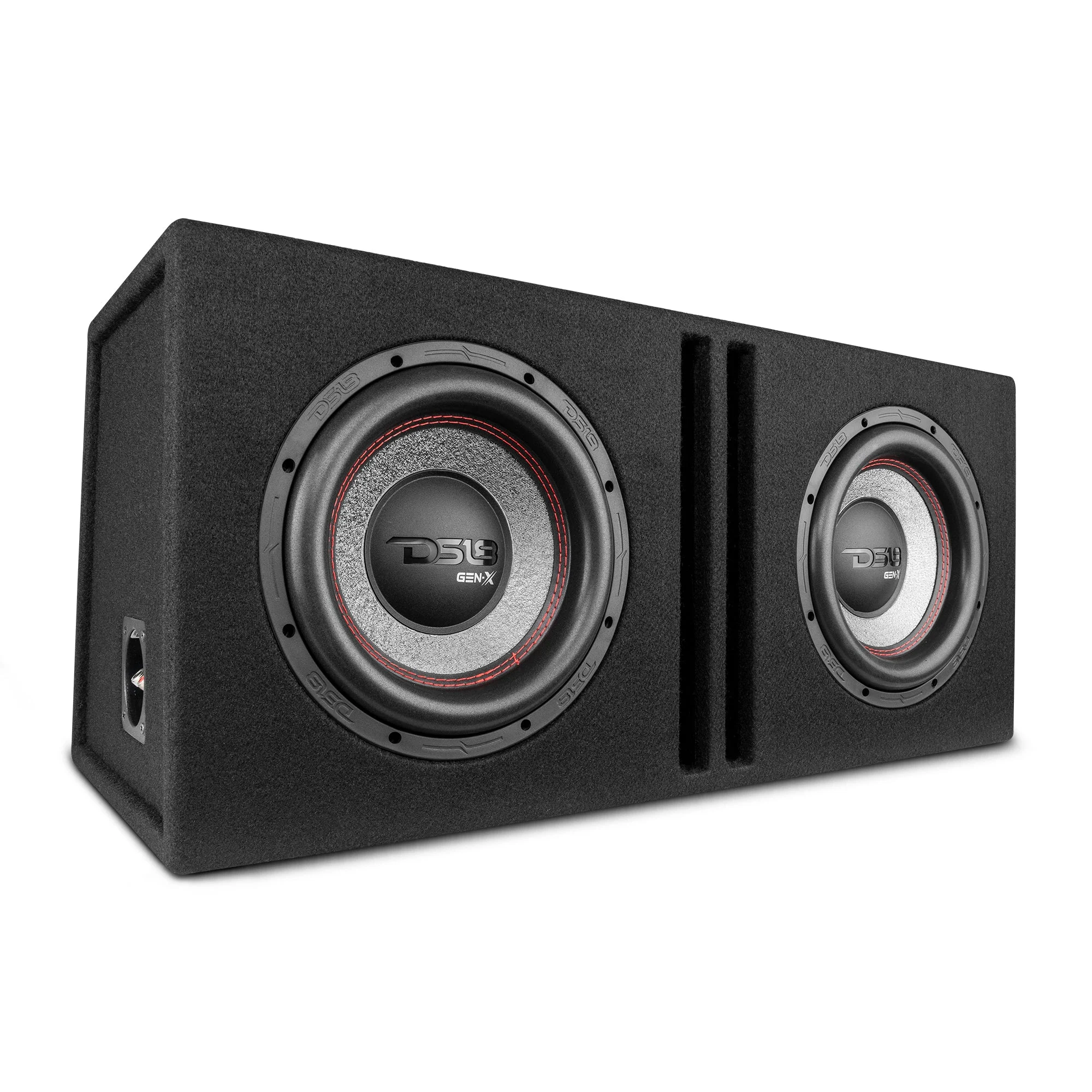 GEN-X210LD-2000x2000-1.webp GEN-X210LD Bass Package 2 x GEN-X104D 10" Subwoofers In a Ported Box 1600 Watts