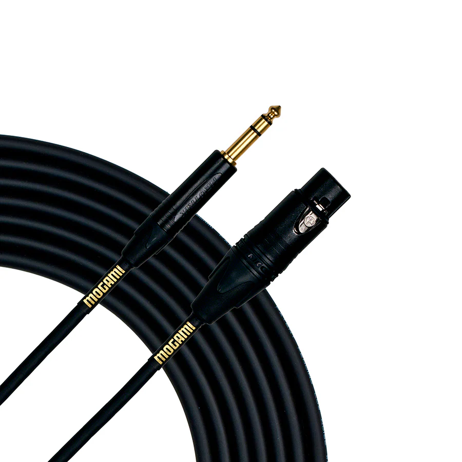 Mogami GOLD PK TRS TO XLR(F) 20FT