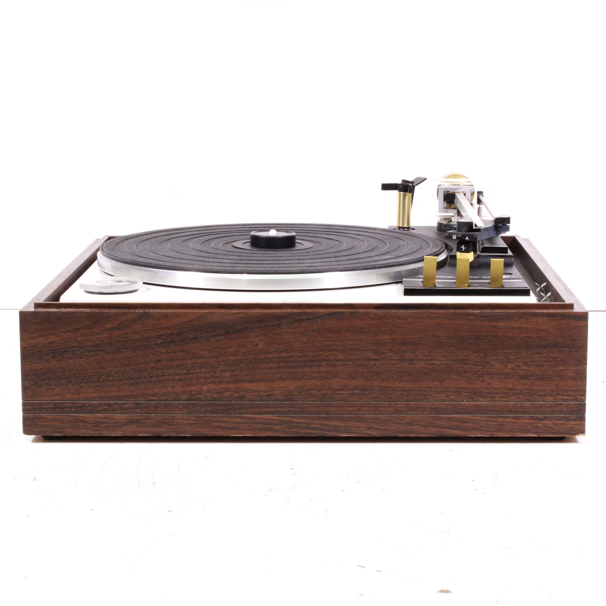 Garrard Zero 92 3-Speed Idler-Drive Turntable Heavy Wood Base (AS IS)