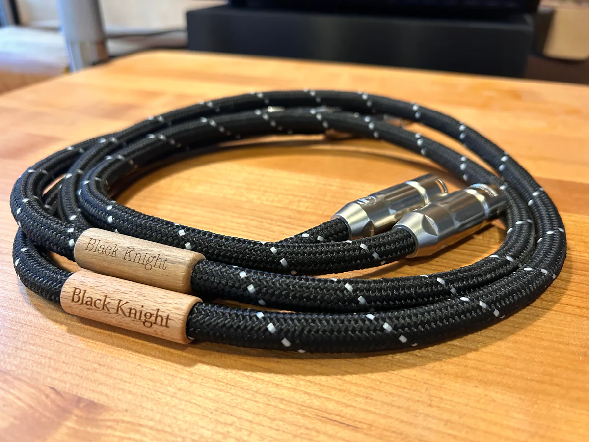 Gekko Audio Black Knight, Balanced/XLR Cable, 1m Length