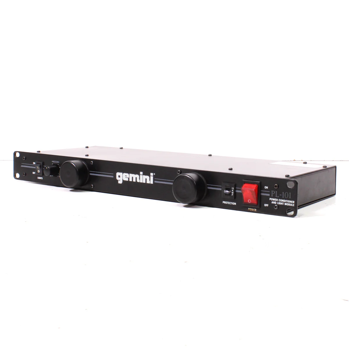Gemini PL-101 Rack Mount Power Conditioner and Light Module