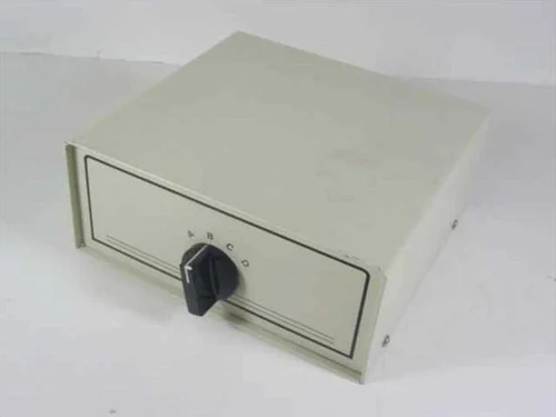 Generic 4 Way KVKV 4 Port Switchbox AT Keyboard & VGA