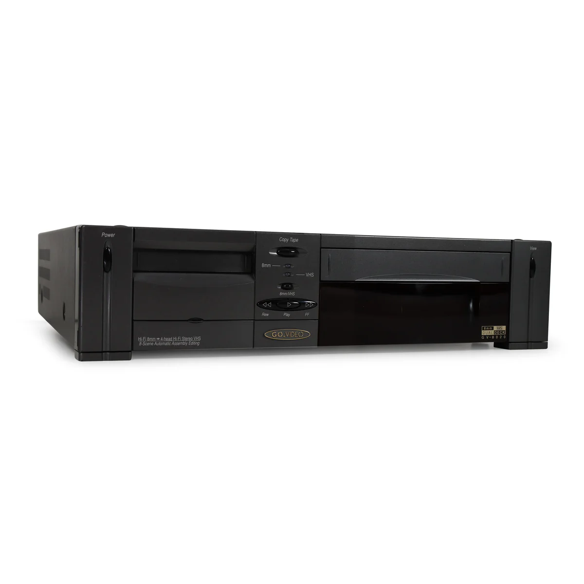 GoVideo GV-8020 Dual Deck VHS Player and 8mm Player 8mm Tape to VHS Converter