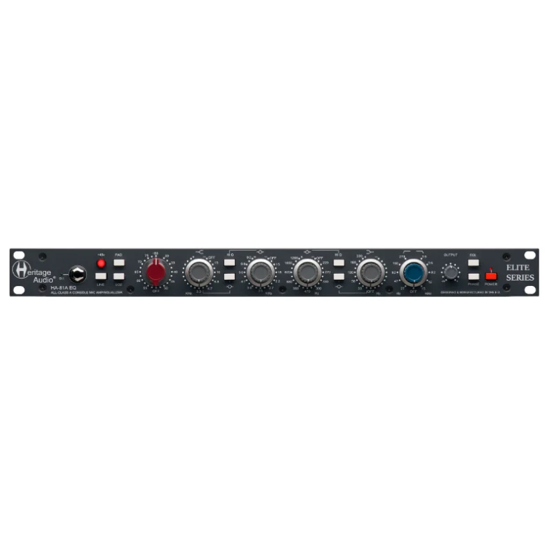 Heritage Audio HA-81A Microphone Preamp & Equalizer