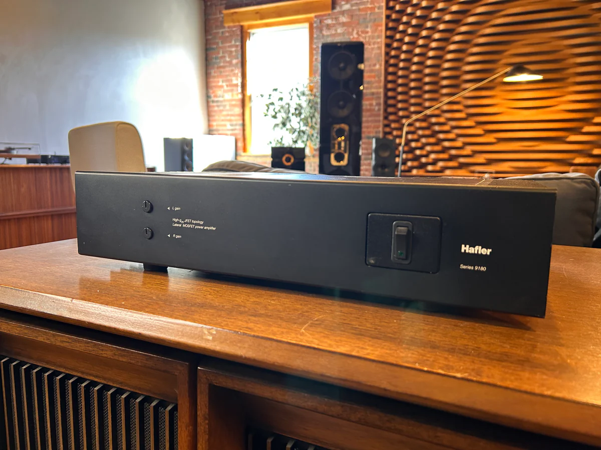 Hafler 9180 Power Amplifier, Solid & Refined