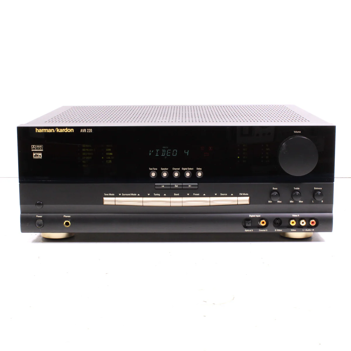 Harman Kardon AVR220 Dolby Digital AV Audio Video Receiver (2001) (NO REMOTE)