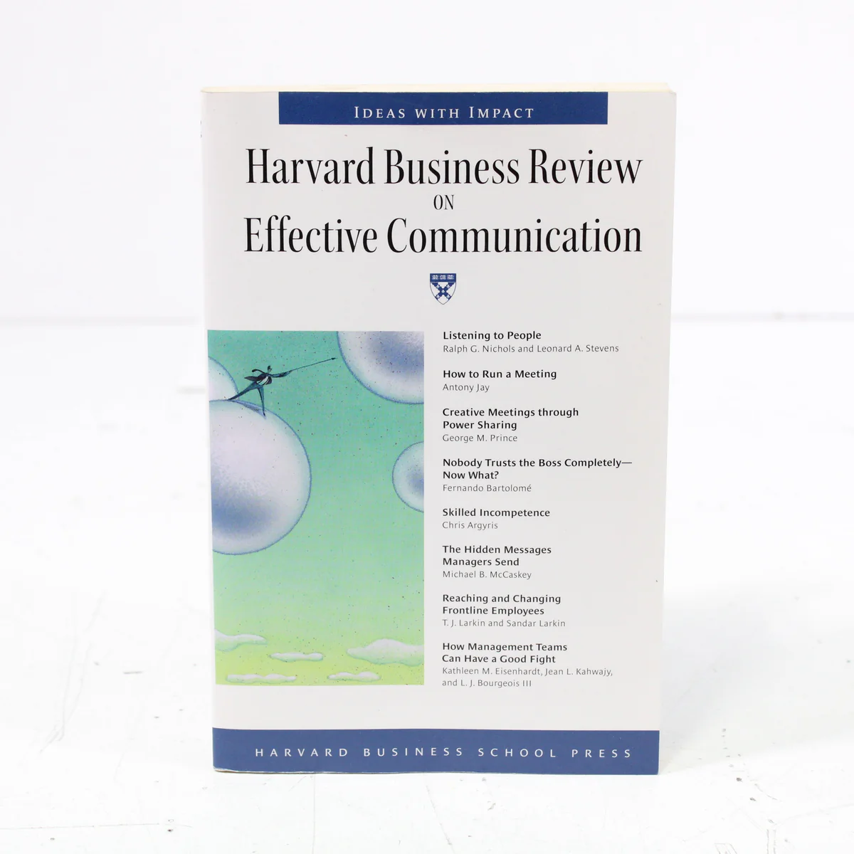 Harvard Business Review on Effective Communication by Multiple Authors Paperback Book (1999)