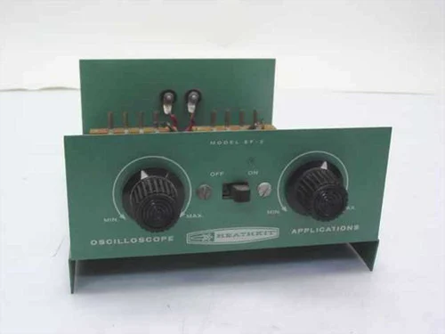 Heathkit EF-2Experimenter's Breadboard Oscilloscope / Applicati