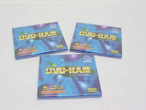 Hotan DVD-Ram5.2GB Double Sided Type 1 Rewritable Disc