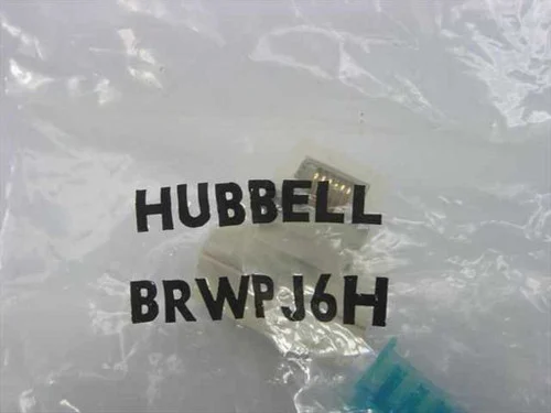 Hubbell BRWPJ6H6-pin Phone Jack