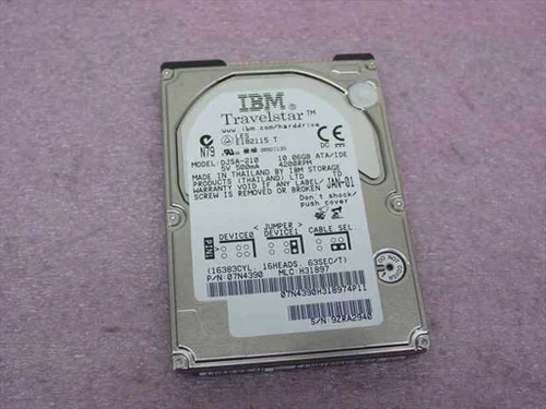 IBM 07N439010.06GB Travelstar Hard Drive for Thinkpad - DJSA-