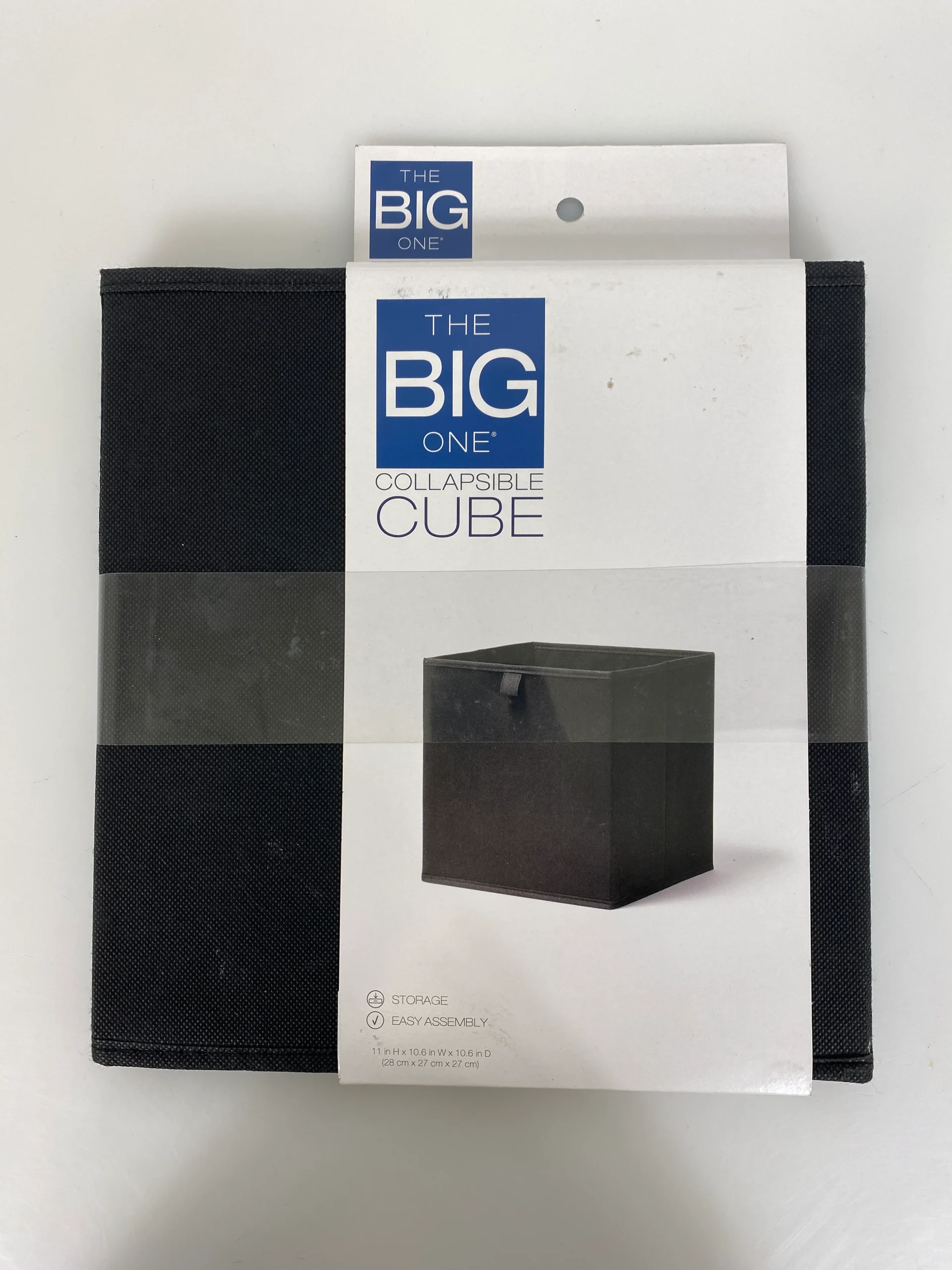 The Big One Black Collapsible Cube
