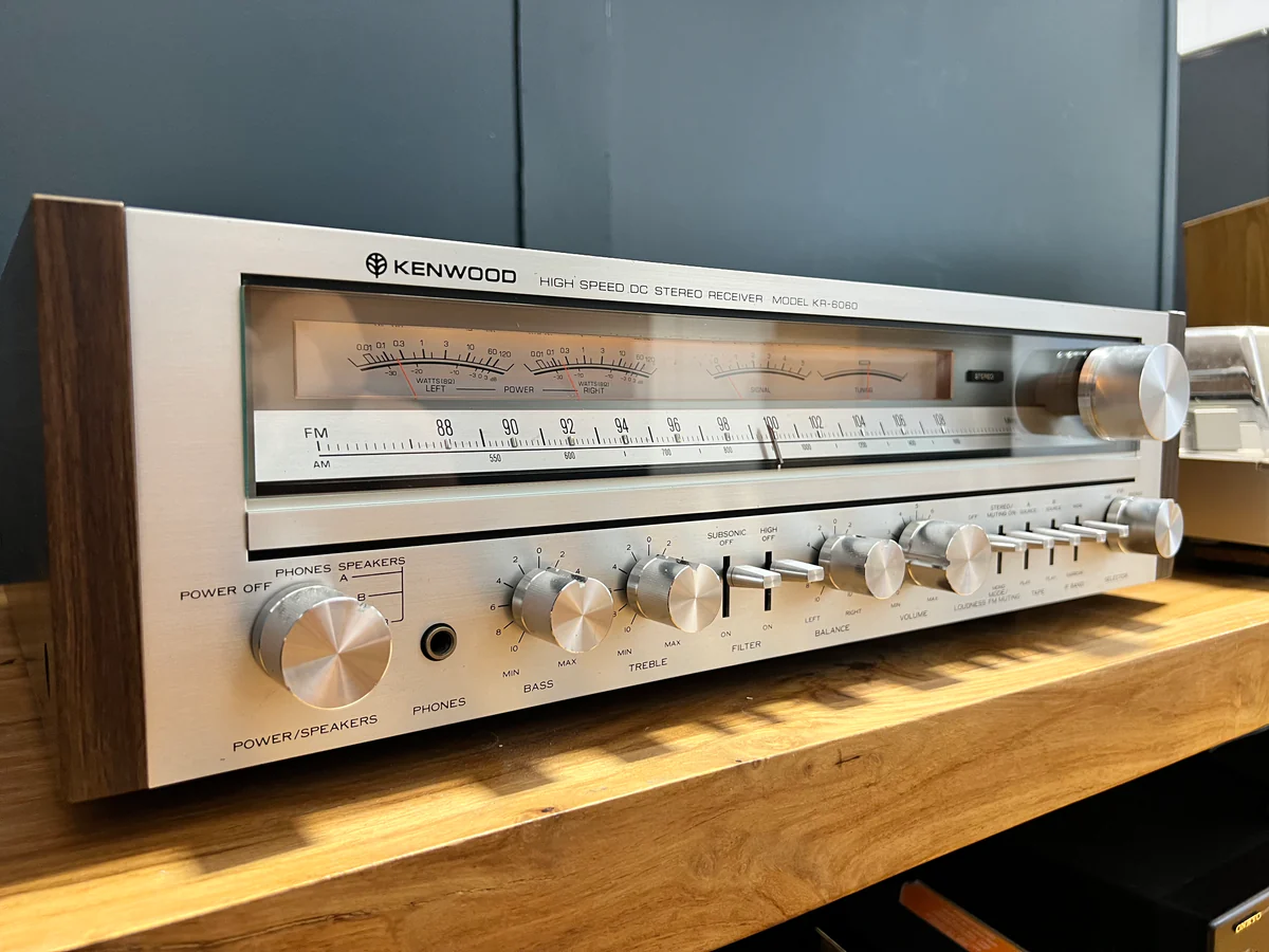 Kenwood KR-6060 Vintage Receiver - SOLD