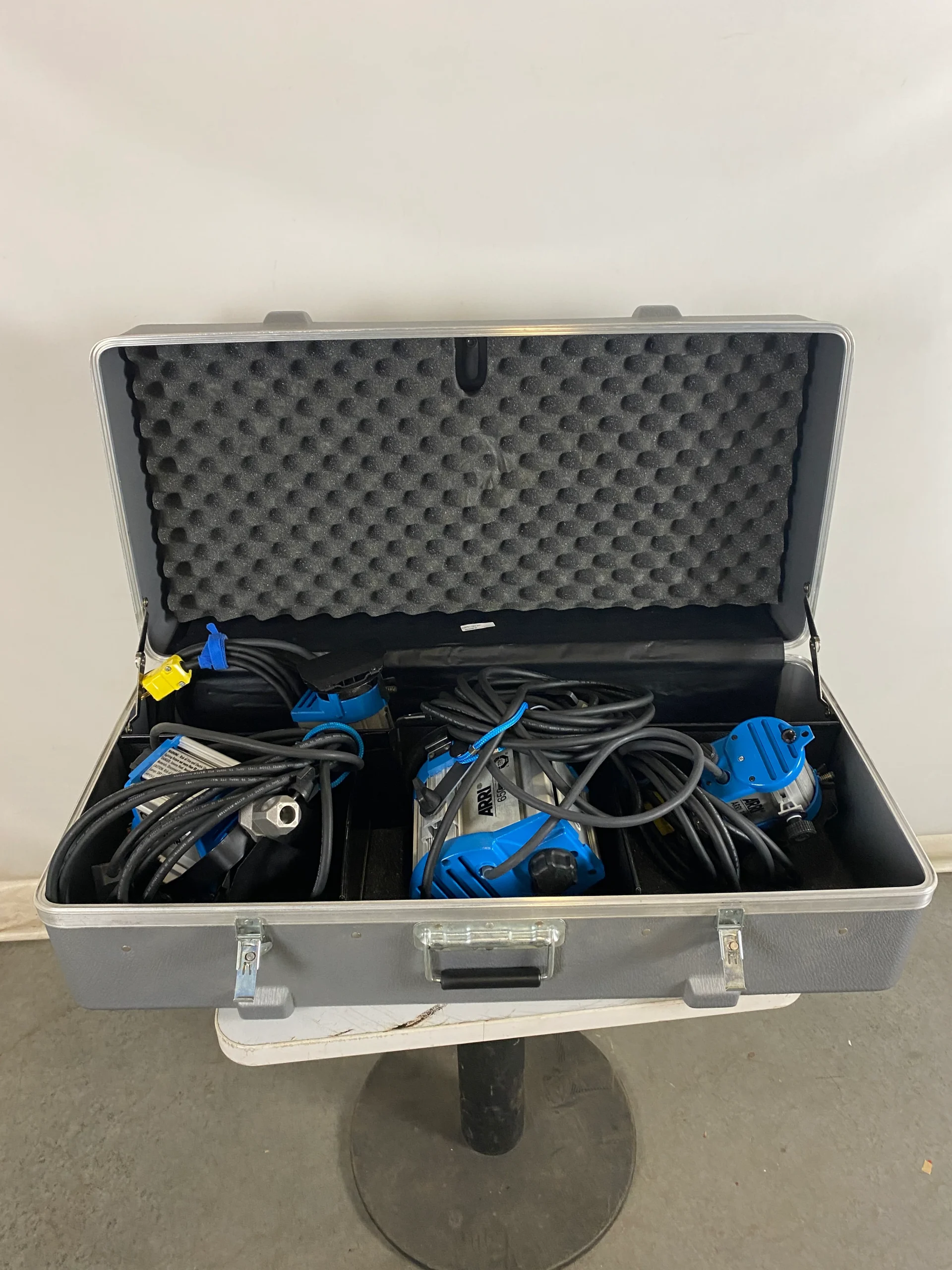 Set of Stage Lights with Hard Shell Carrying Case