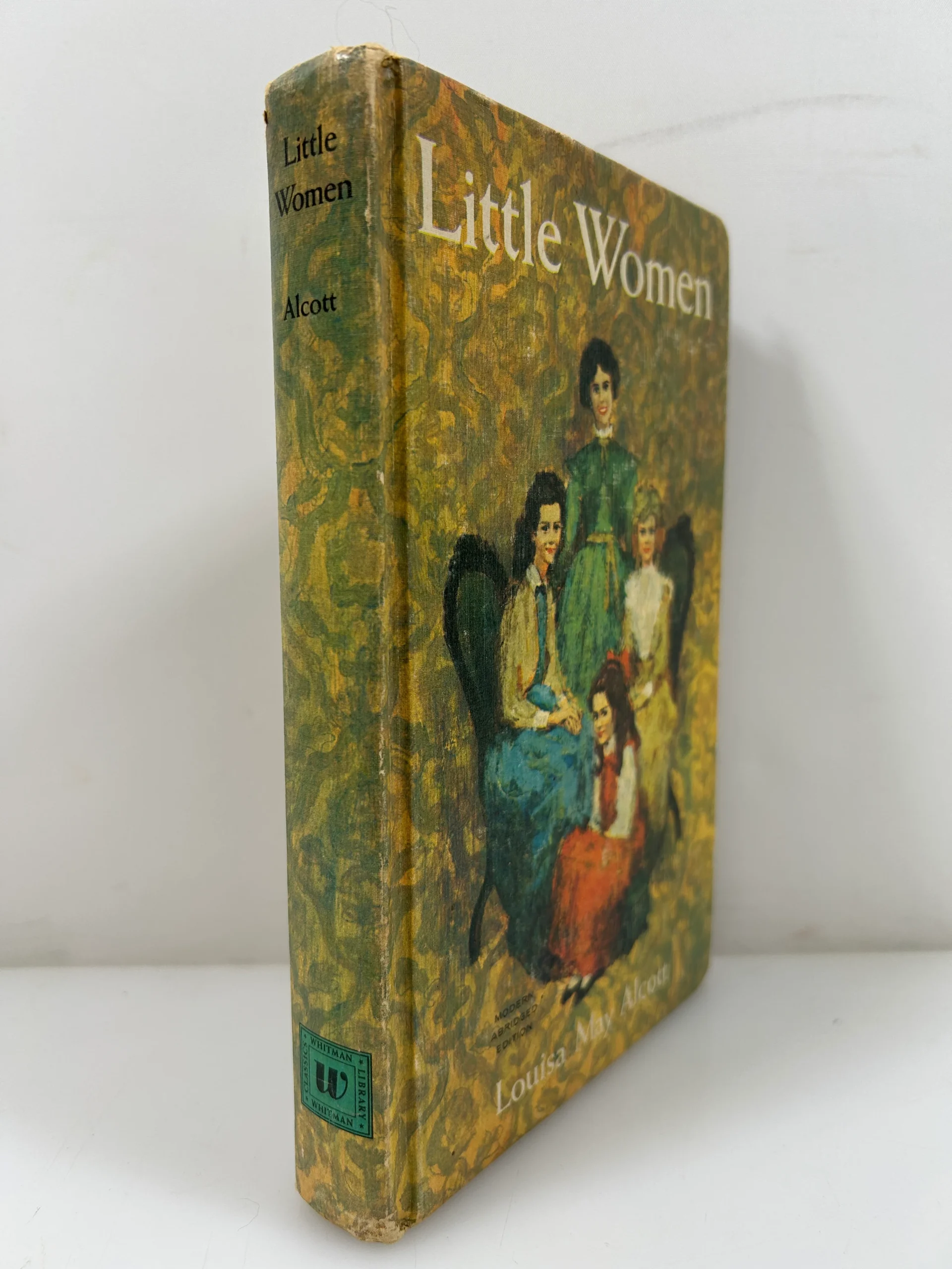 IMG_8724_6ff65fb6-4d7a-4d28-aa0d-e1da2c5dcc65.webp Little Women by Louisa May Alcott Modern Abridged Ed Whitman Pub 1965 HC