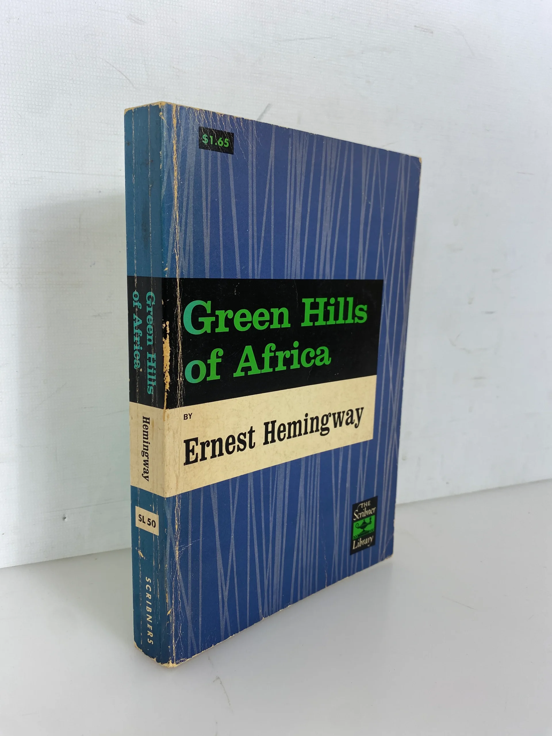 IMG_9029.webp Green Hills of Africa by Hemingway 1935 The Scribner Library SC