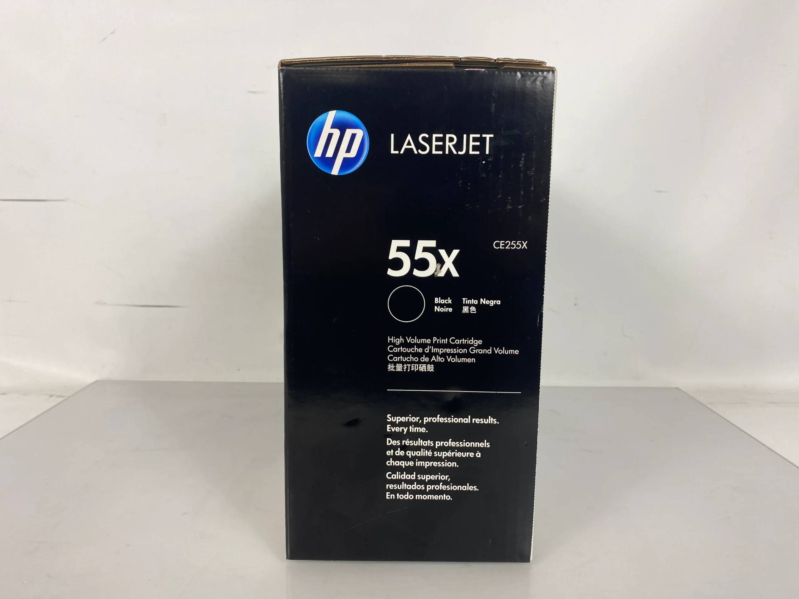 HP CE255X 55X High Yield Black Original LaserJet Toner Cartridge