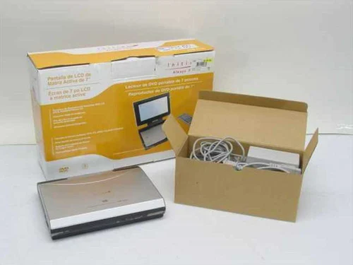Initial IDM-7110Portable 7" DVD Player for Parts Good LCD
