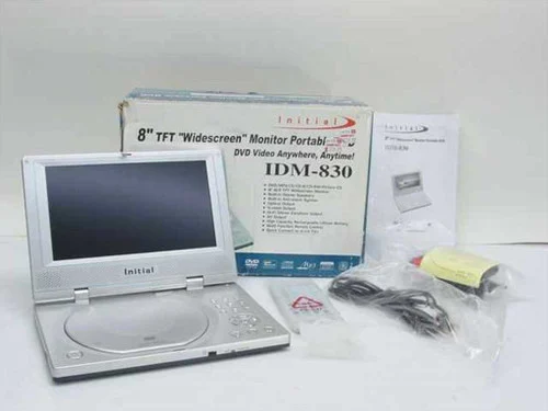 Initial IDM-8308" TFT "Widescreen" Monitor Portable DVD