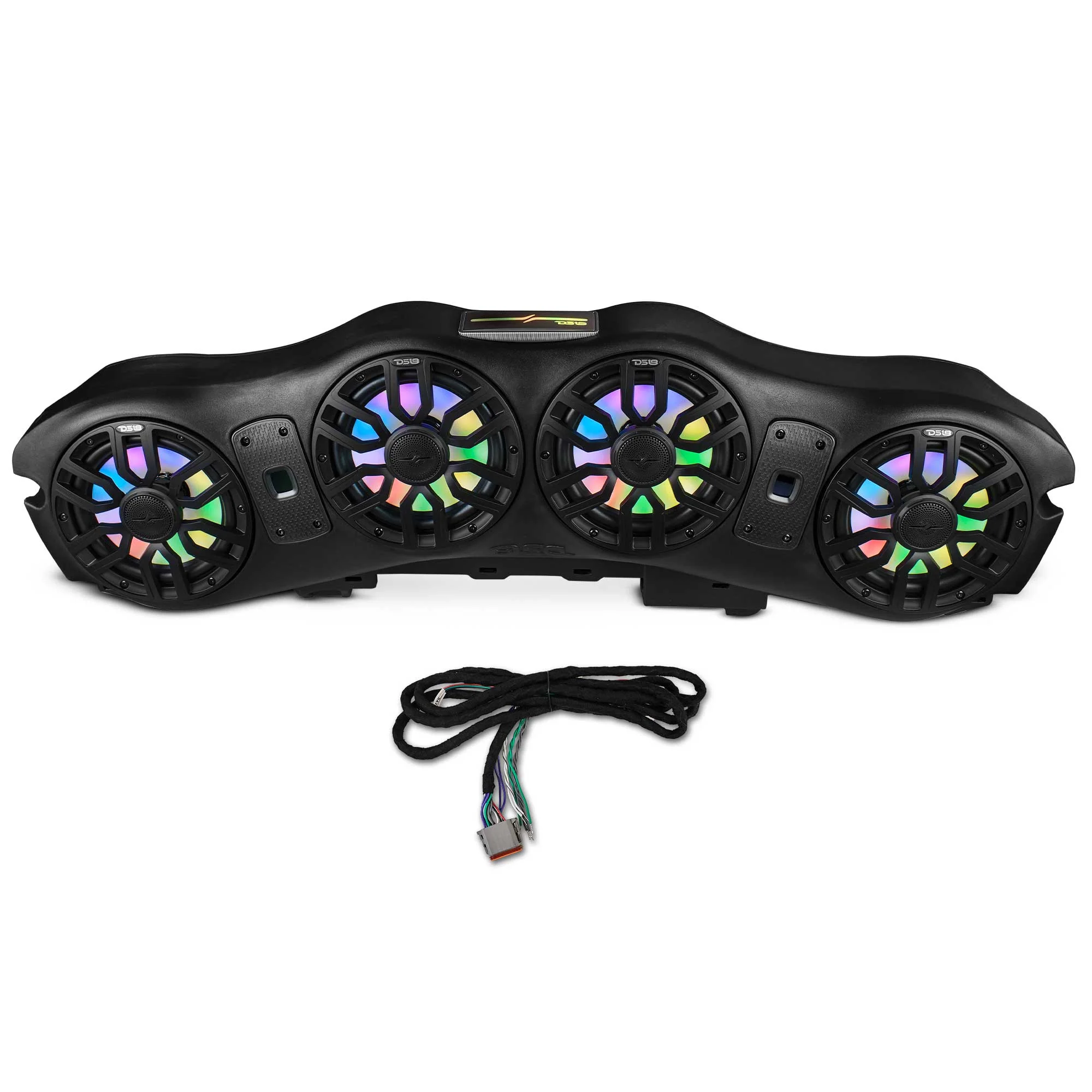 JL24-SBAR-BKLD-2000x2000_088d7e91-5dba-462e-91af-54cca808fb6f.webp Jeep JL/JLU/JT 2024–2025 Overhead Sound Bar – Loaded with 4 x 8” NXL-IQ8 Marine Speakers