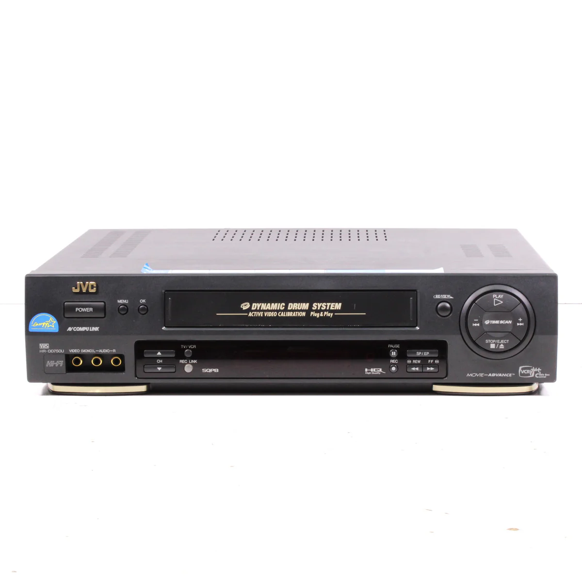 JVC HR-DD750U 4-Head Hi-Fi Stereo VCR VHS Player Dynamic Drum System