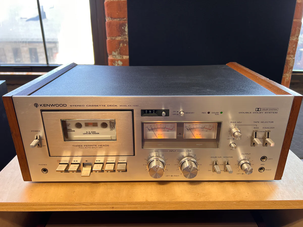 Kenwood KX-1030 3-Head Stereo Cassette Deck