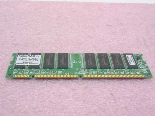 Kingston KVR100X64C2/512512MB PC100 CL2 NON ECC DIMM 168 Pin