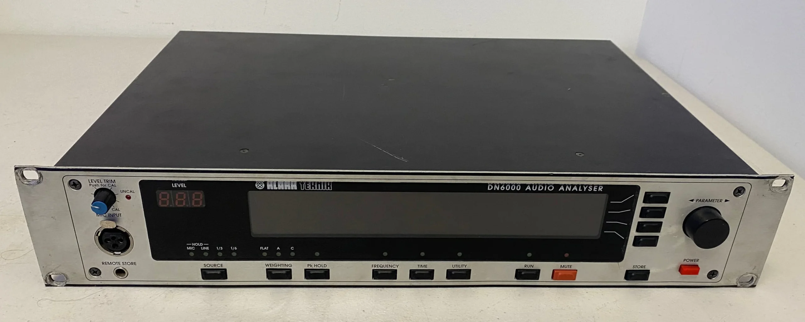Klark Teknik DN6000 Real Time Audio Analyzer w/ RS-232 PC Serial Port
