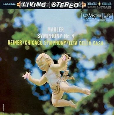 Mahler-Symphony No. 4 - Lisa Della Casa - Reiner(200g Vinyl LP)