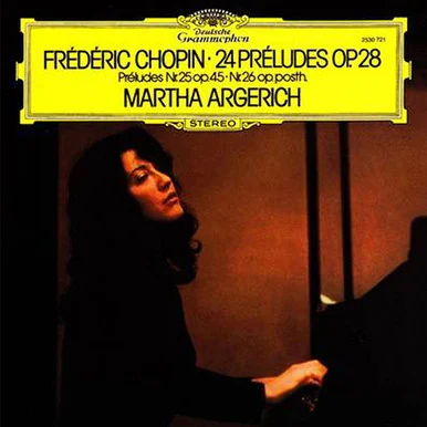 Argerich-Chopin's 24 Preludes Opus 28 - Piano Sonata (180G Import Vinyl LP)