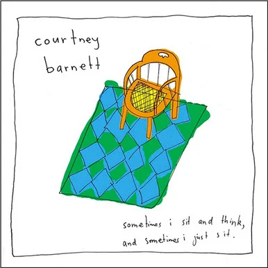 Courtney Barnett-Sometimes I Sit and Think, And Sometimes I Just Sit (Vinyl LP) * * *