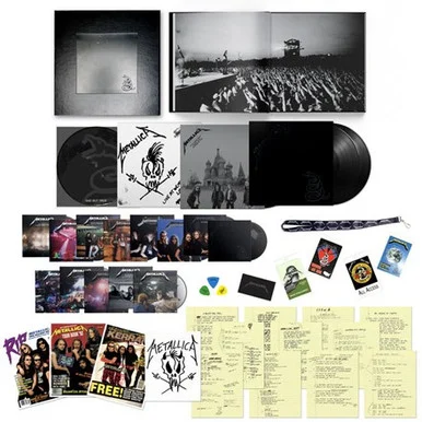LDM52049___76931.1658000100.386.513.webp Metallica-Metallica (Black Album): Remastered Deluxe (180g Vinyl 6LP + 14CD + 6DVD Box Set) * * *