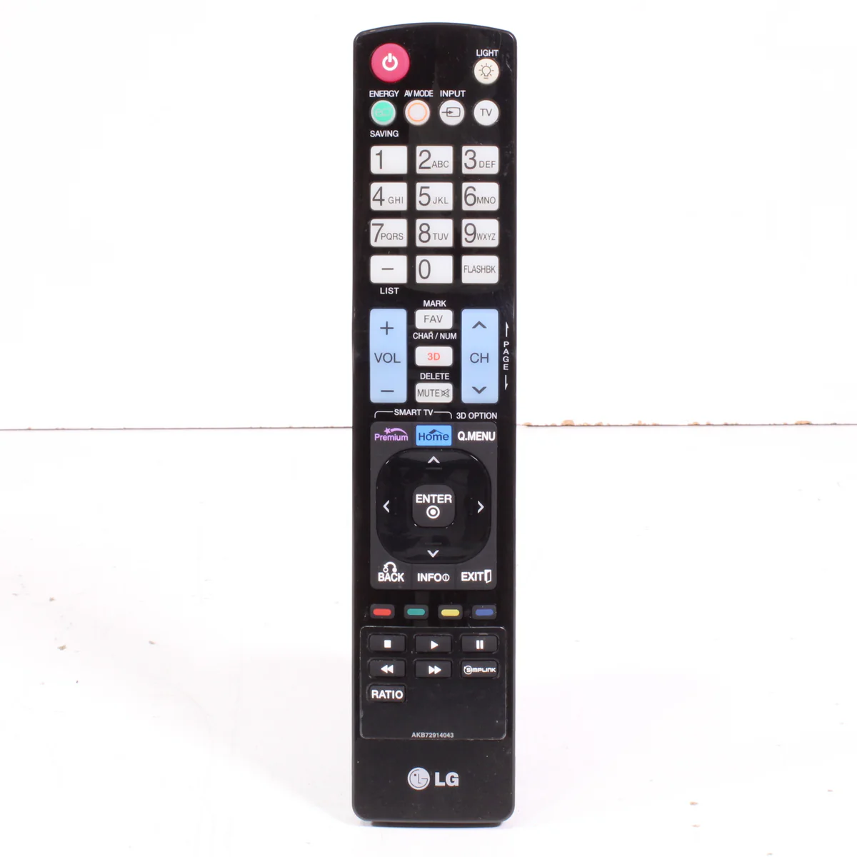 LG AKB72914043 Remote Control for Smart TV-47LW5600UAAUSYLJR, 47LW5600UAAUSZLHR and More