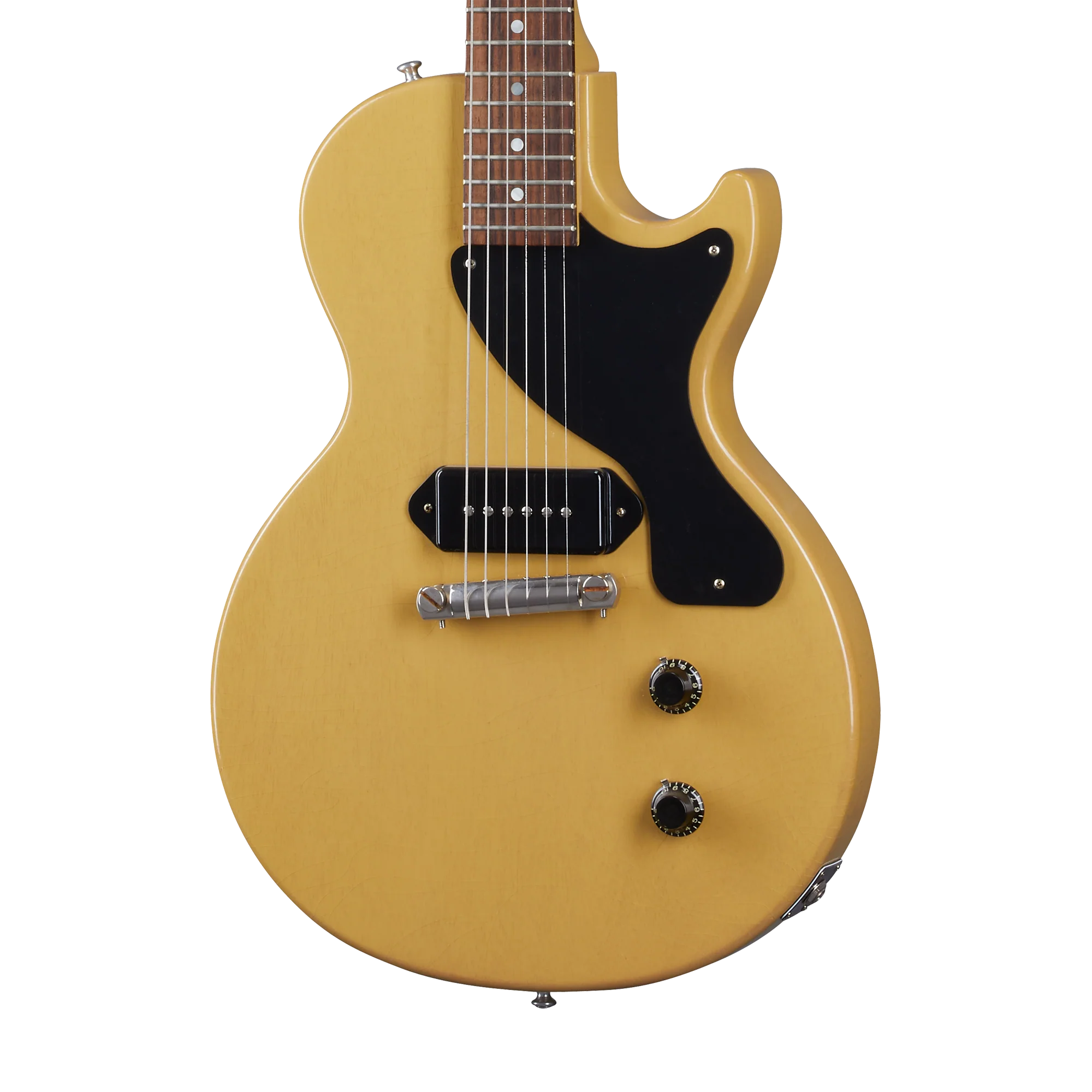 LPJRSC57ULTVNH1_1_Body.webp Gibson Custom 1957 Les Paul Junior Reissue, Ultra Light Aged, TV Yellow