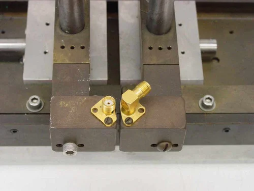 L.S. Starrett Co. 263MMicrometer Heads on stage