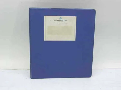 Lambda Physik EMG 201EExcimer Laser Instruction Manual